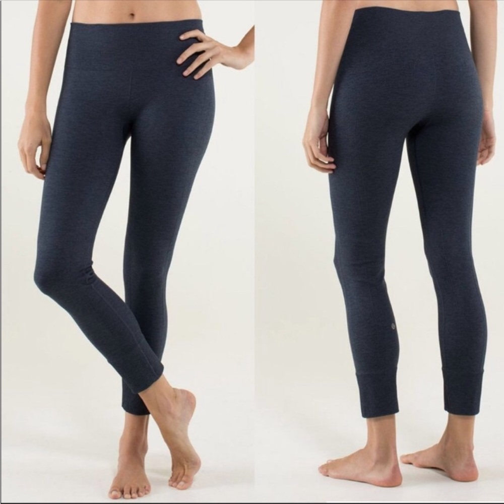 Lululemon Ebb To Street Pant Heathered Inkwell
